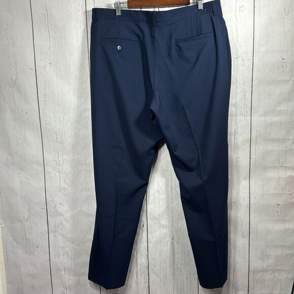 Adidas Climate Mens Pants 38X34 Chino Golf Breathable Stretch Blue Casual Pants - Picture 11 of 14